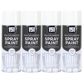 4X 151 White Matt Spray Paint 400ml Spray Paint